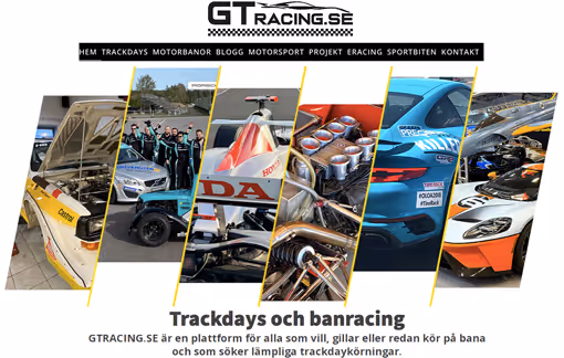 New Web Portal for Track Days