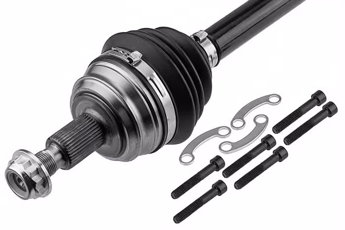 Drive shaft Volkswagen Golf 3.2 R32.4motion rear left 650 mm