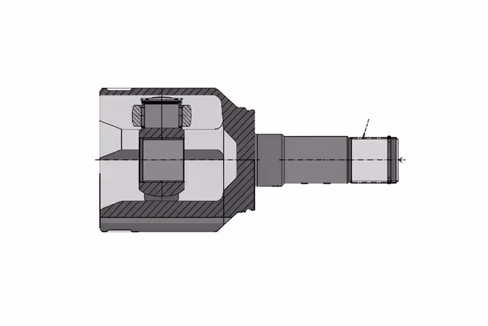 Inner CV joint Alfa Romeo Mito front left
